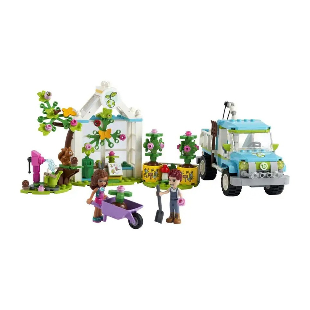 Конструктор LEGO Friends Машина для посадки деревьев 336 дет. - фото 10