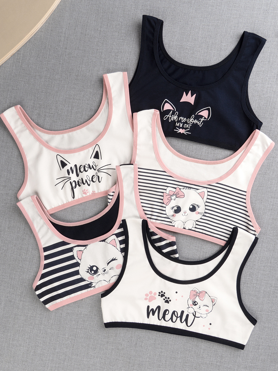 Топ 5 шт HappyFox HF173427микс - фото 5