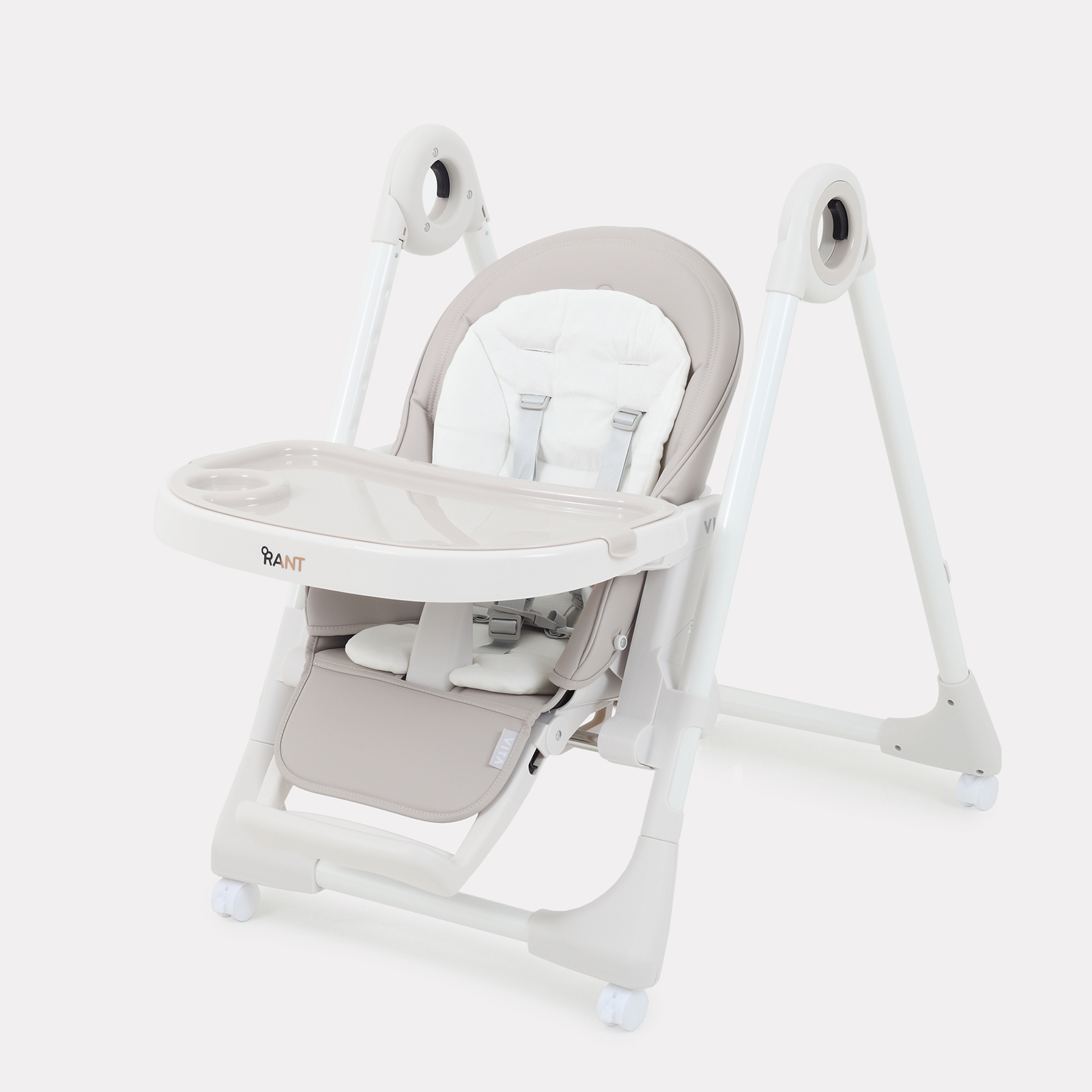 Стульчик для кормления Rant бежевый - фото 13