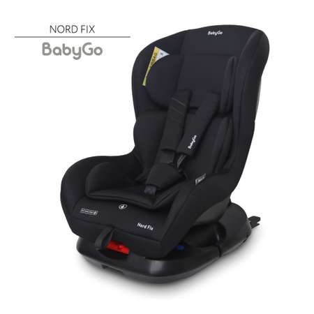 Автокресло BabyGo Nord FIX Isofix 0+/1 (0-18 кг) черный