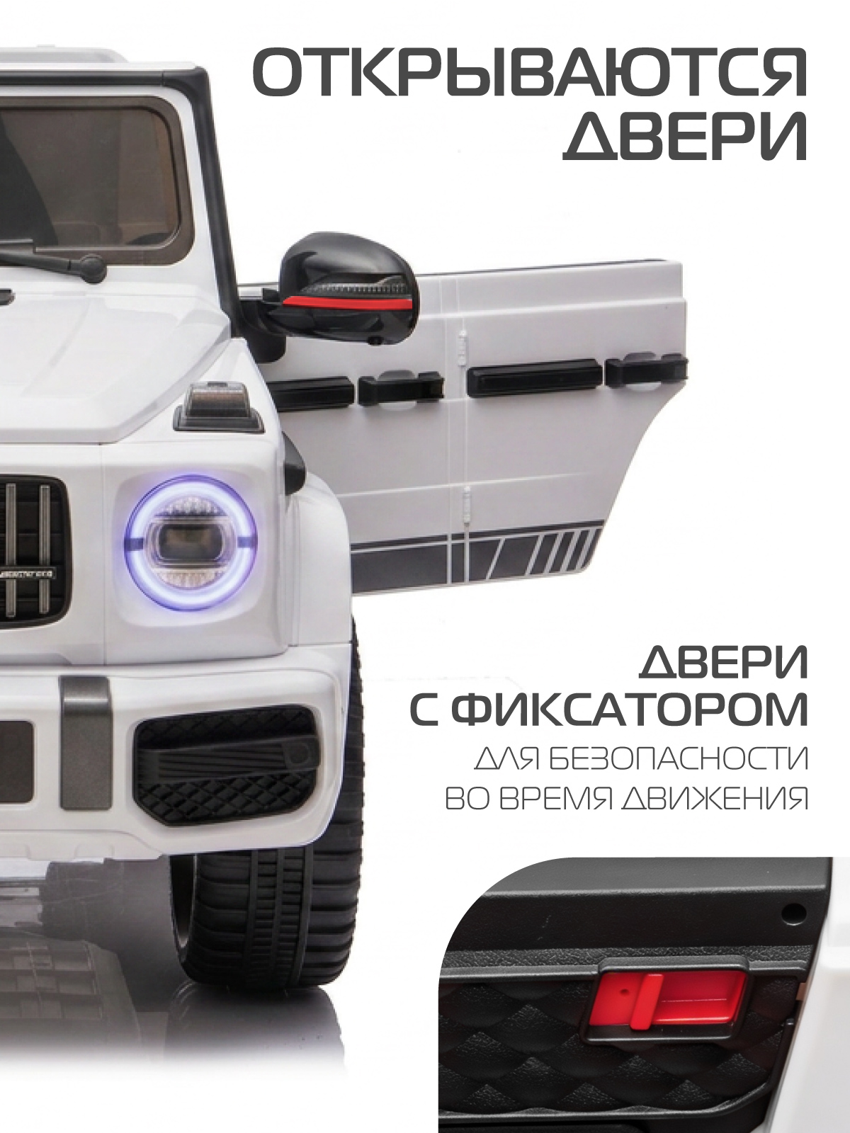 Электромобиль CITYRIDE Mercedes Benz AMG С пультом ДУ - фото 4