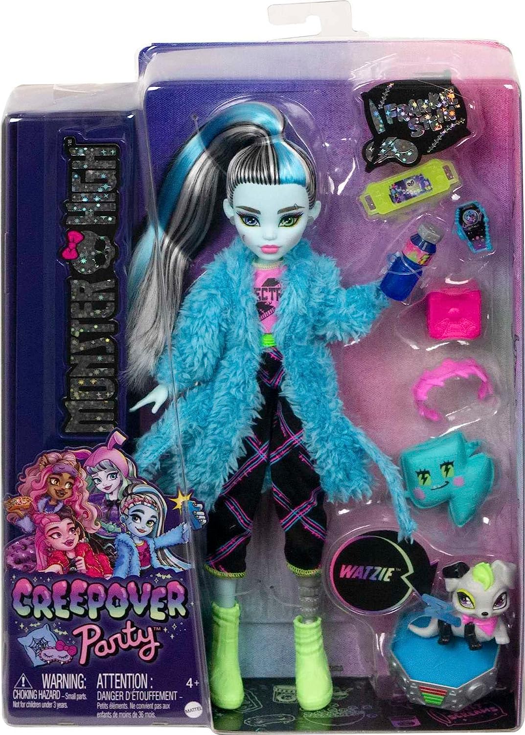 Кукла модельная Monster High Creepover Party Frankie HKY68 - фото 2