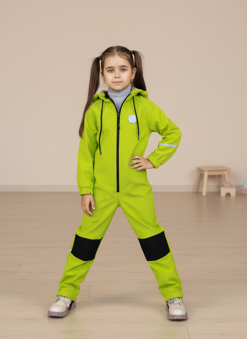 Комбинезон Arctic kids 30-043 салат - фото 1