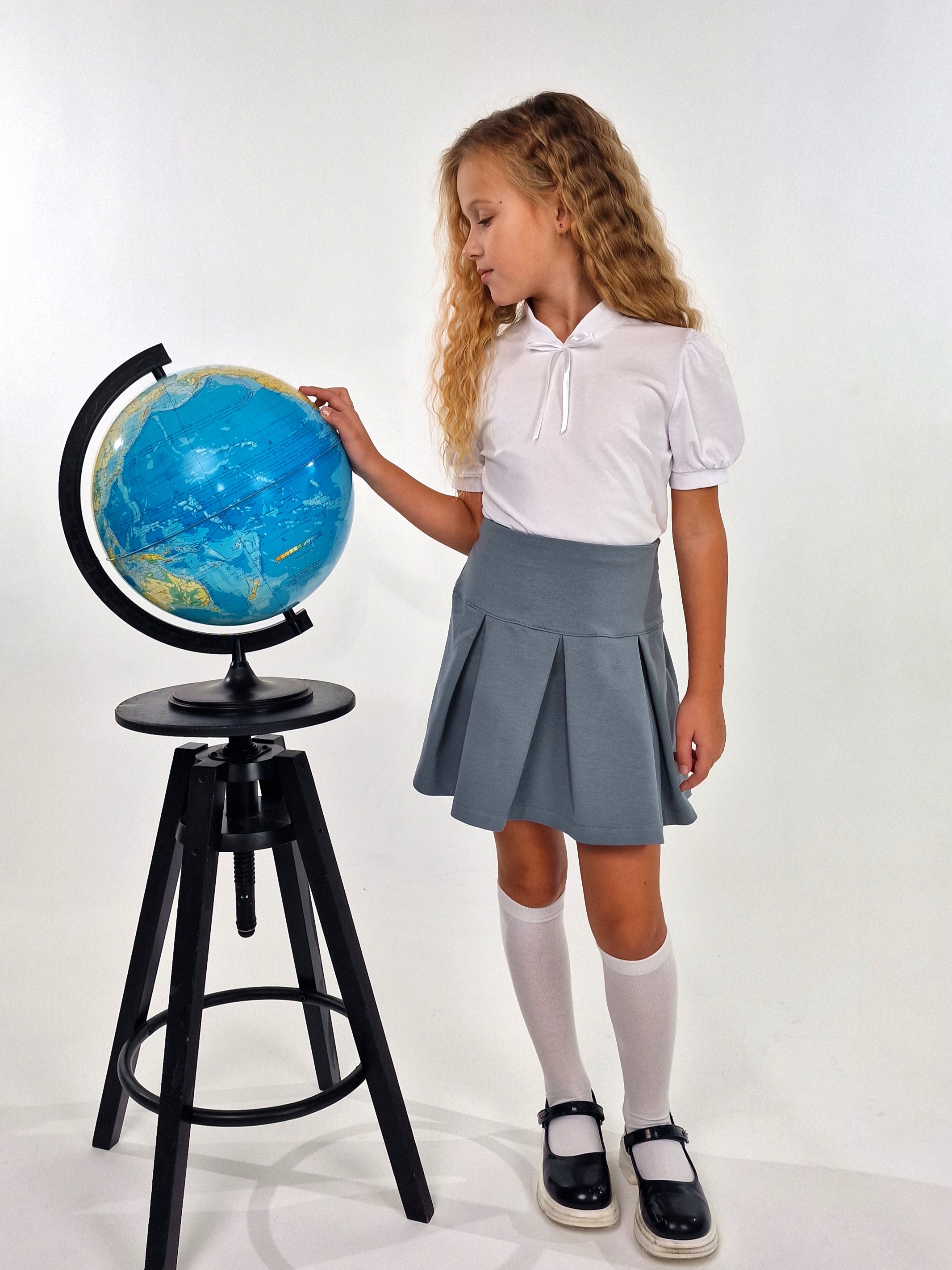 Блузка Luneva Шк 05-1. - фото 1