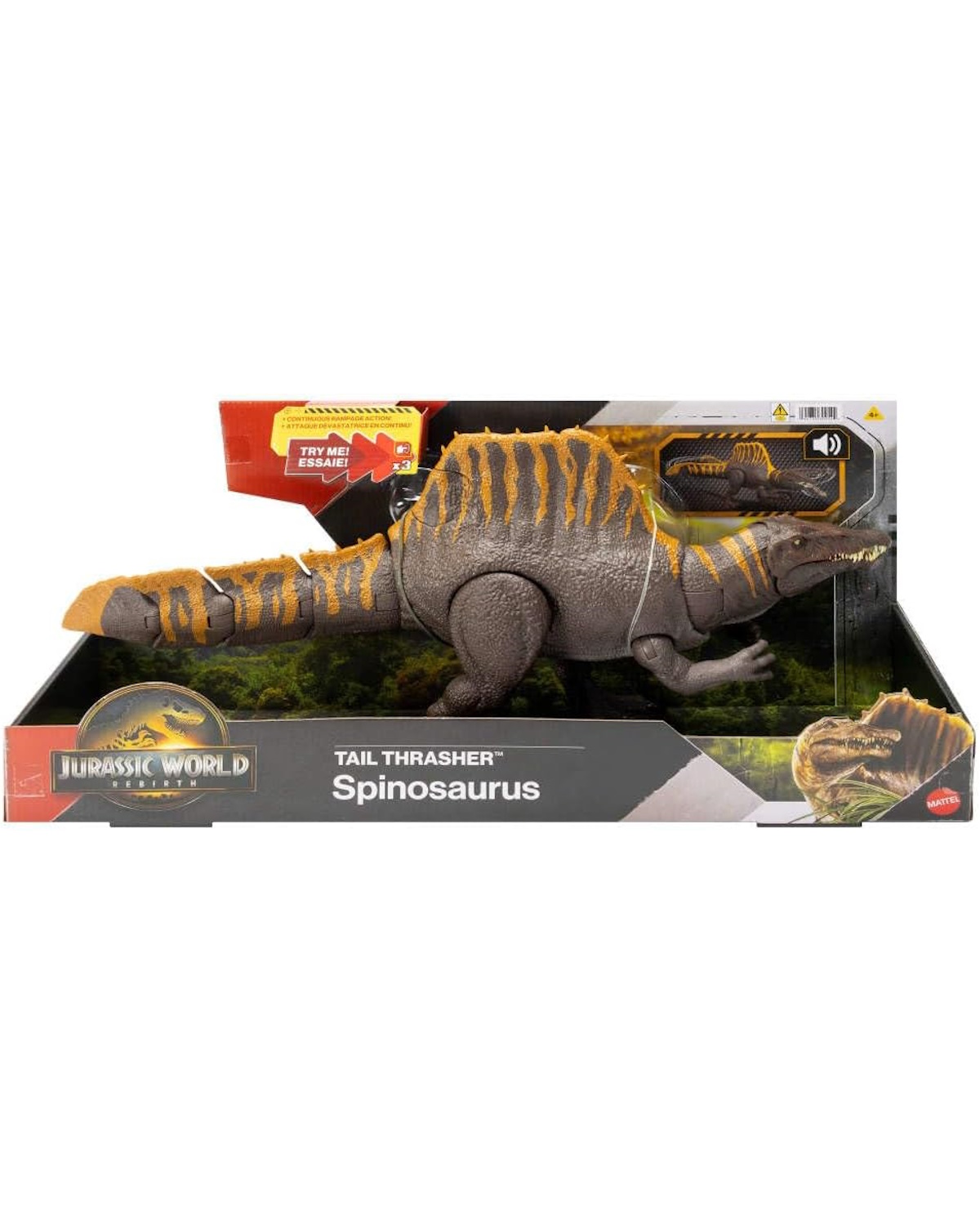 Фигурка Jurassic World Спинозавр - фото 7