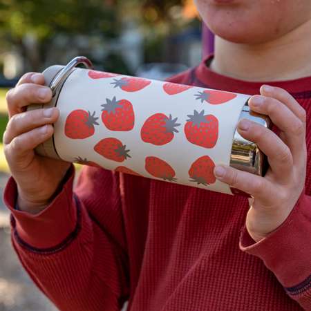 Термокружка Klean Kanteen TKWide Twist Cap 12oz 355 мл Strawberries