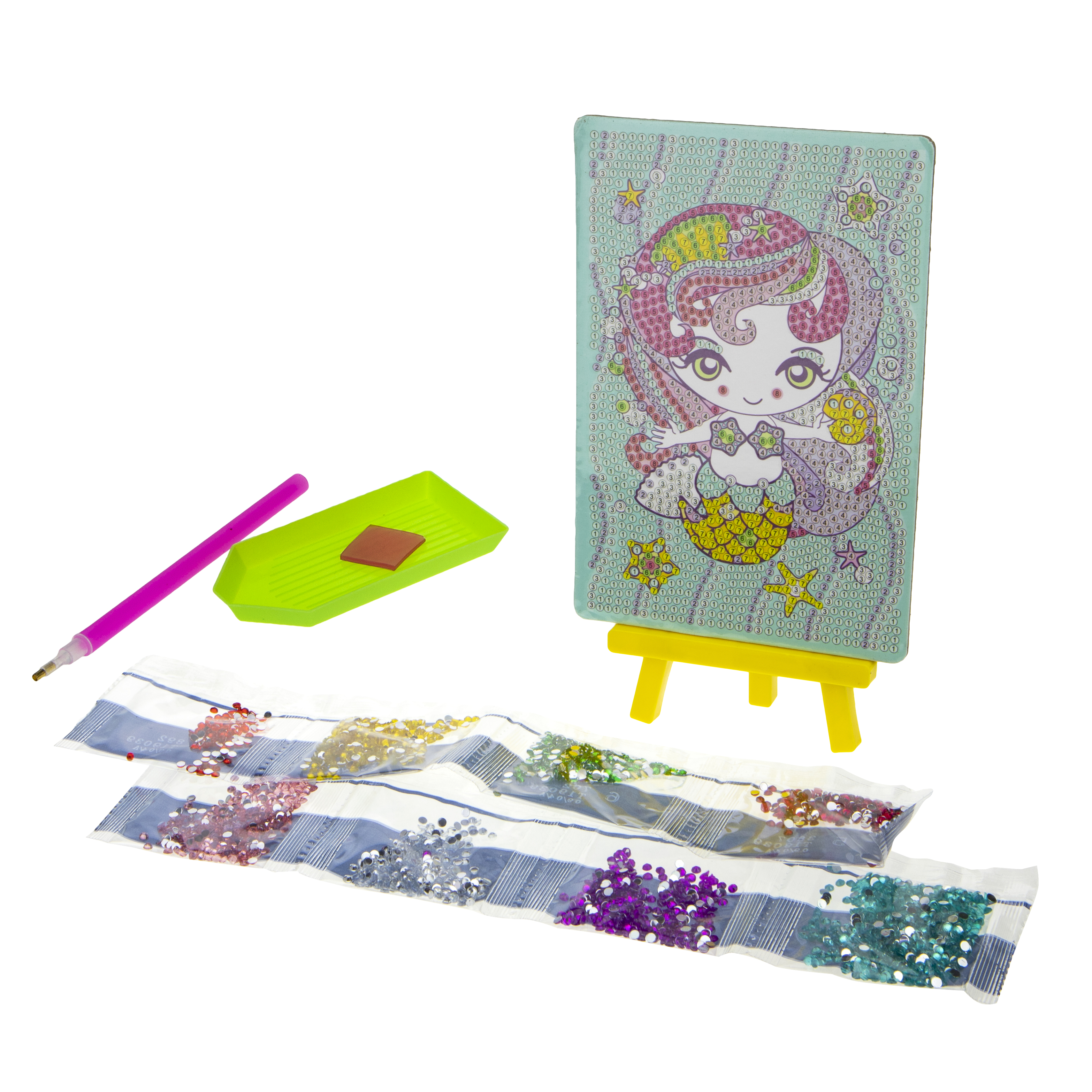 Алмазная мозаика 1TOY маленькая для девочек - фото 15