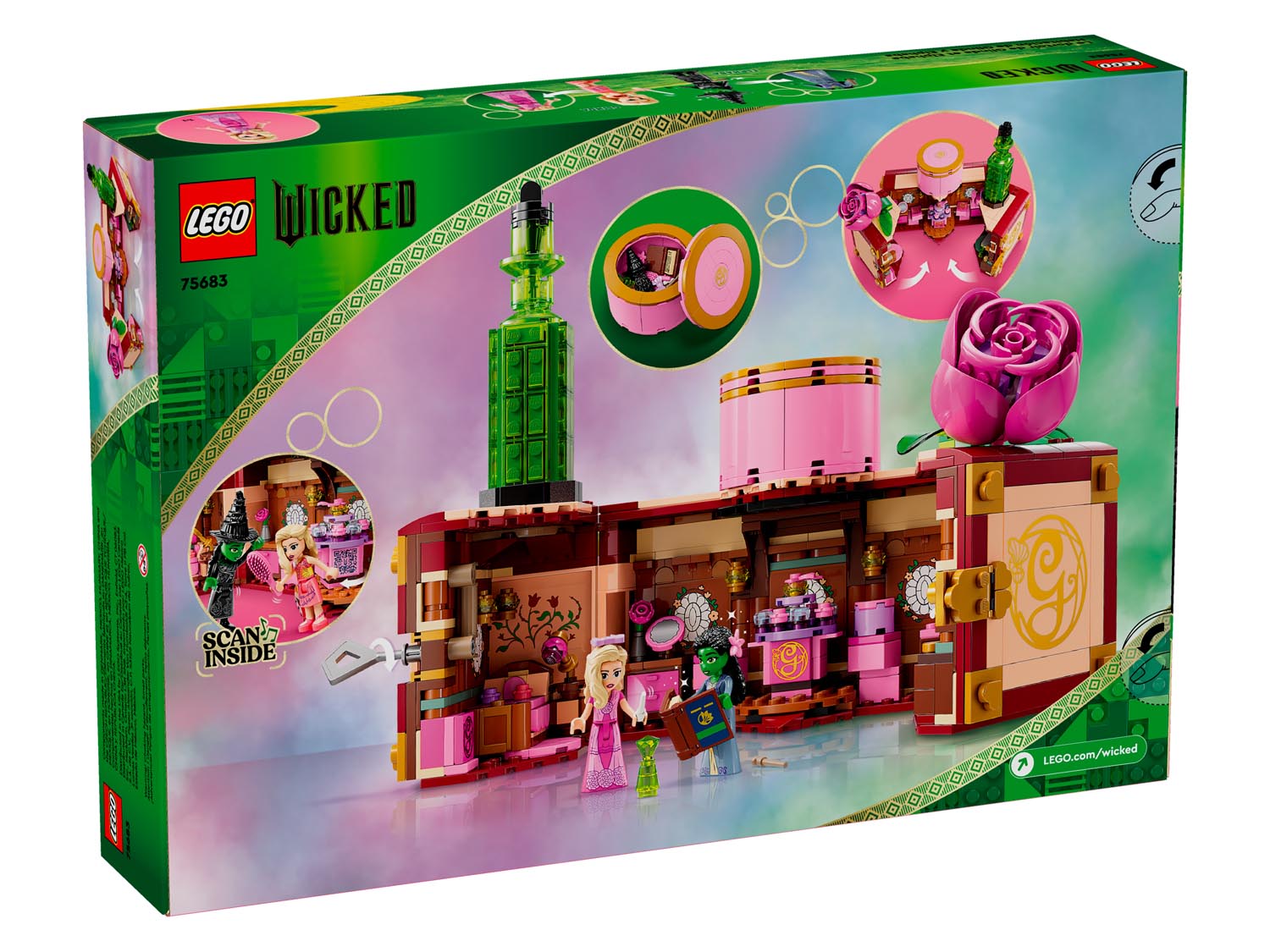 Конструктор LEGO Disney Princess Общежитие Глинды и Эльфабы 740 дет. - фото 1