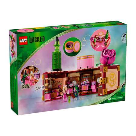 Конструктор LEGO Disney Princess Общежитие Глинды и Эльфабы блочный
