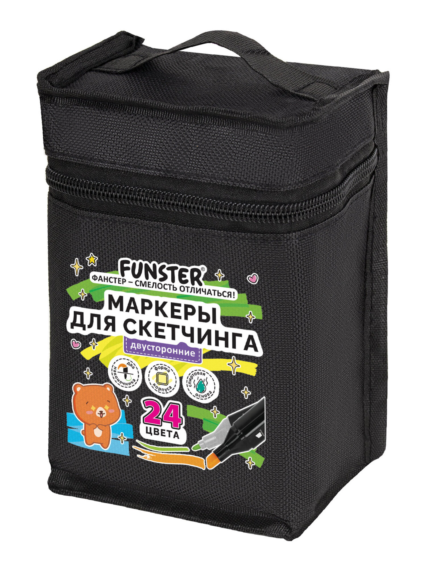 Скетчмаркеры Funster 24 шт. - фото 4