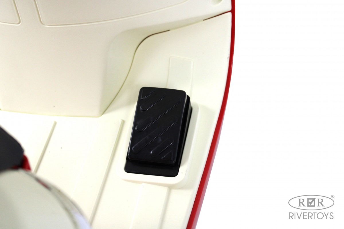 Электромобиль RIVERTOYS Z222ZZ-RED-CC - фото 6