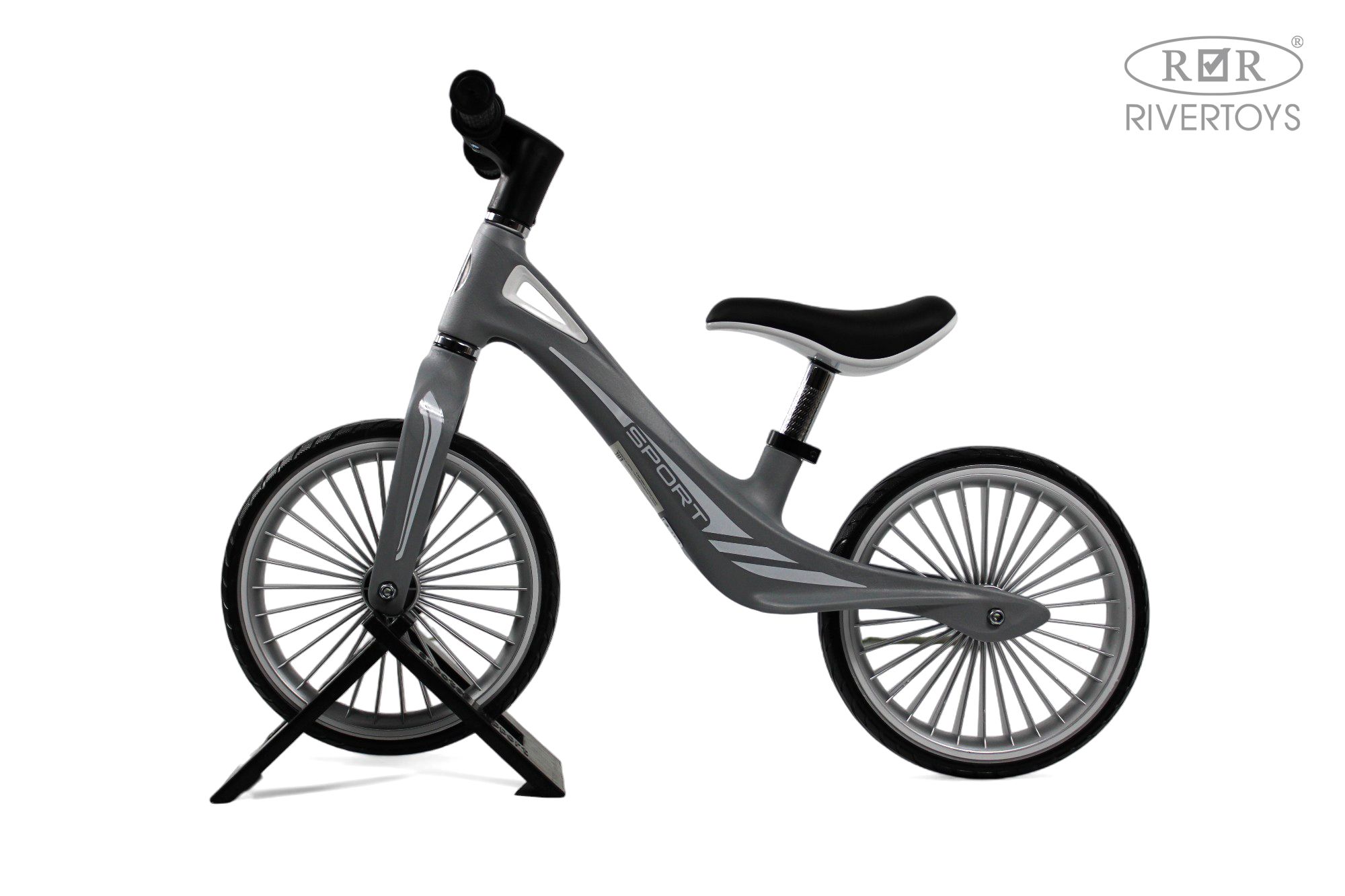 Двухколесный беговел RIVERTOYS 12 дюймов - фото 3