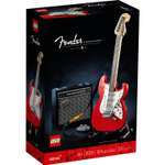 Конструктор LEGO Ideas Гитара Fender Stratocaster блочный
