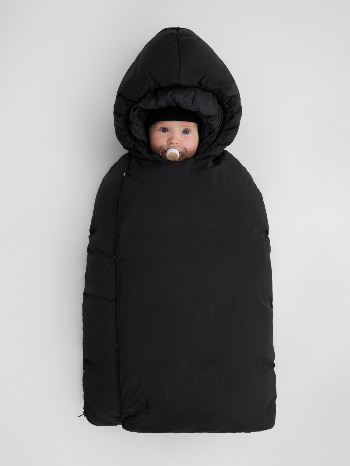 Изображение товара Конверт в коляску Happy Baby для новорожденных черный