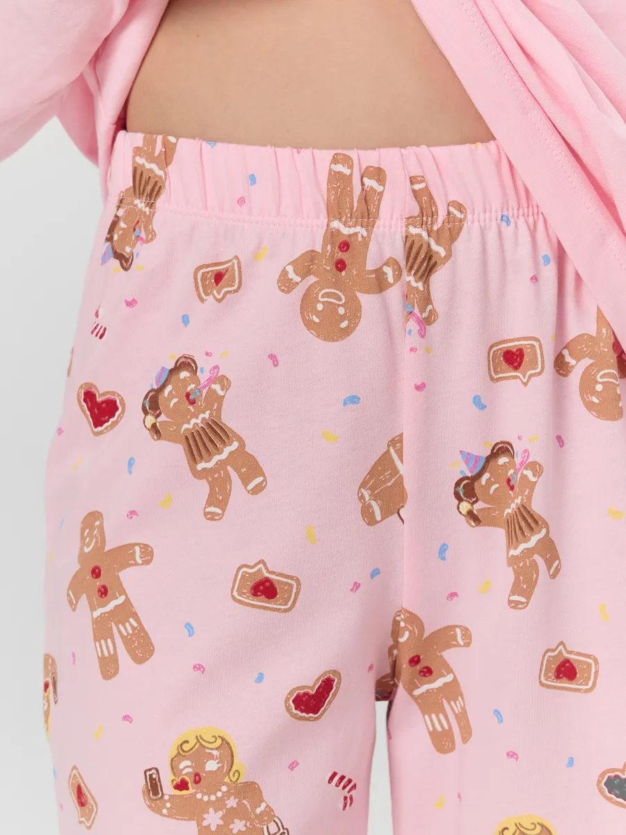 Пижама Mark Formelle (Марк Формэль) 567755/розовая сказка +печенье на розовом - фото 7