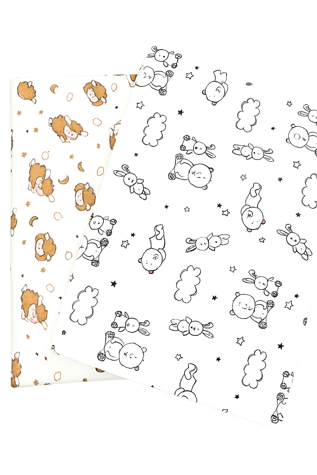 Пелёнка Софьюшка трикотаж 80х100 см 2 шт. - фото 1