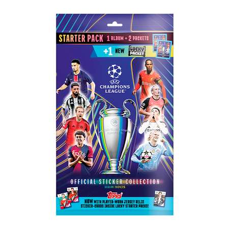 Альбом topps UEFA Champions League 26 шт. в ассортименте