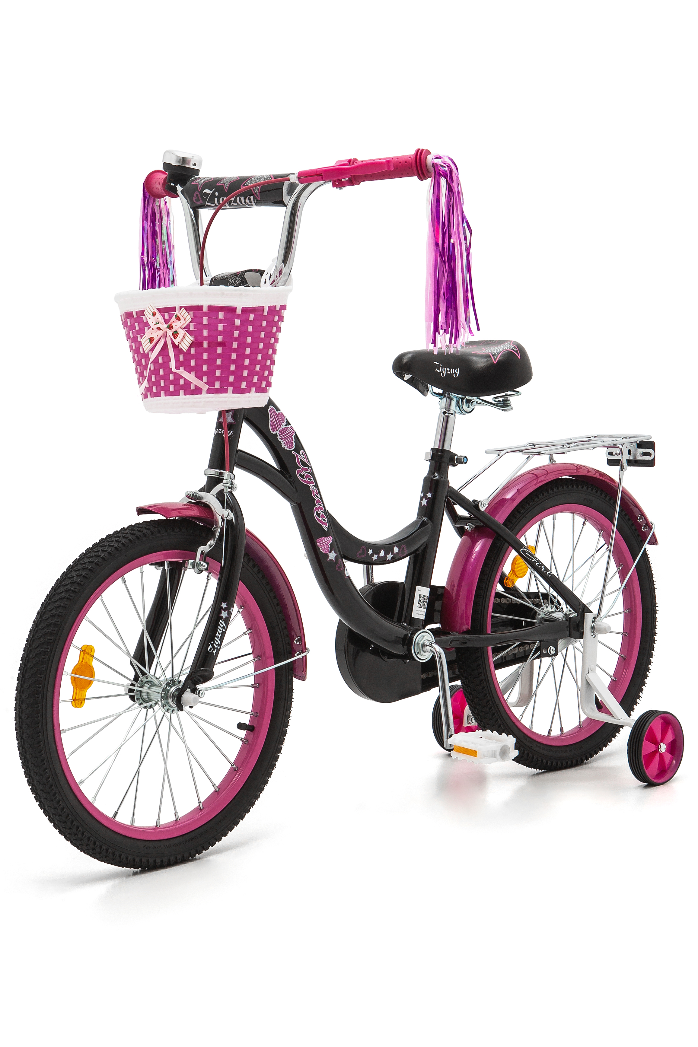 Двухколесный велосипед ZigZag 18 дюймов - фото 11