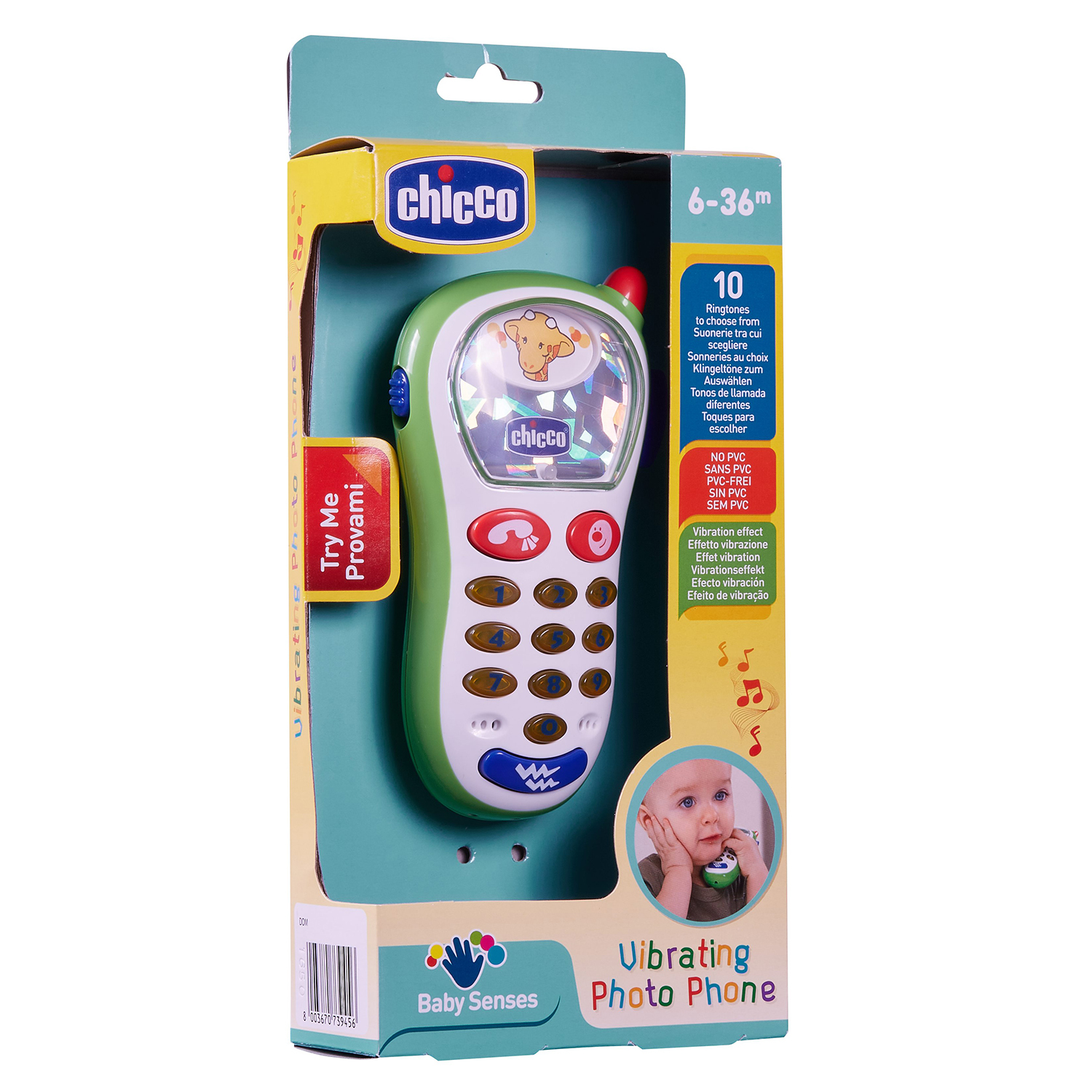 Игрушка Chicco телефон с фотокамерой - фото 2