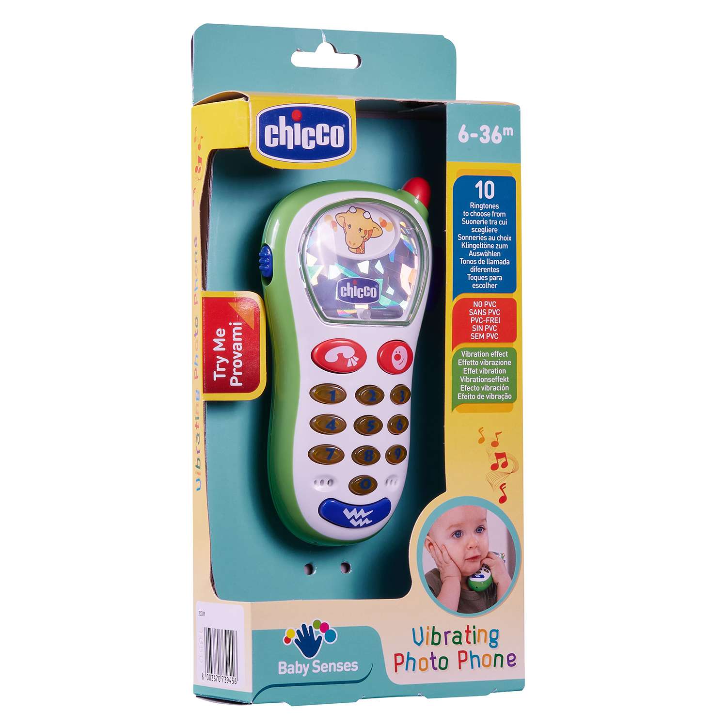 Игрушка Chicco телефон с фотокамерой - фото 2