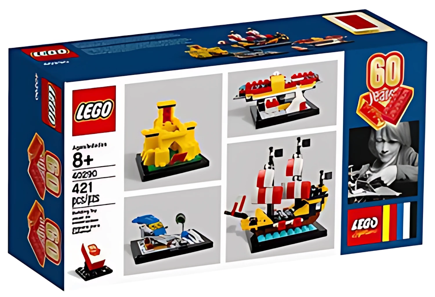 Изображение товара Конструктор LEGO Classic 40290 60 лет кирпича - подарок для коллекционеров