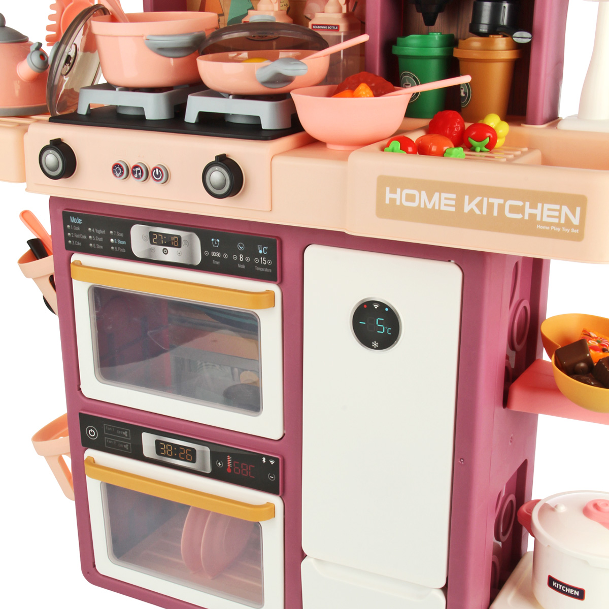 Игрушечная кухня Veld Co с аксессуарами: 54 шт. - фото 14