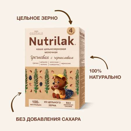 Каша молочная Nutrilak Premium Procereals гречневая чернослив 200г с 4месяцев