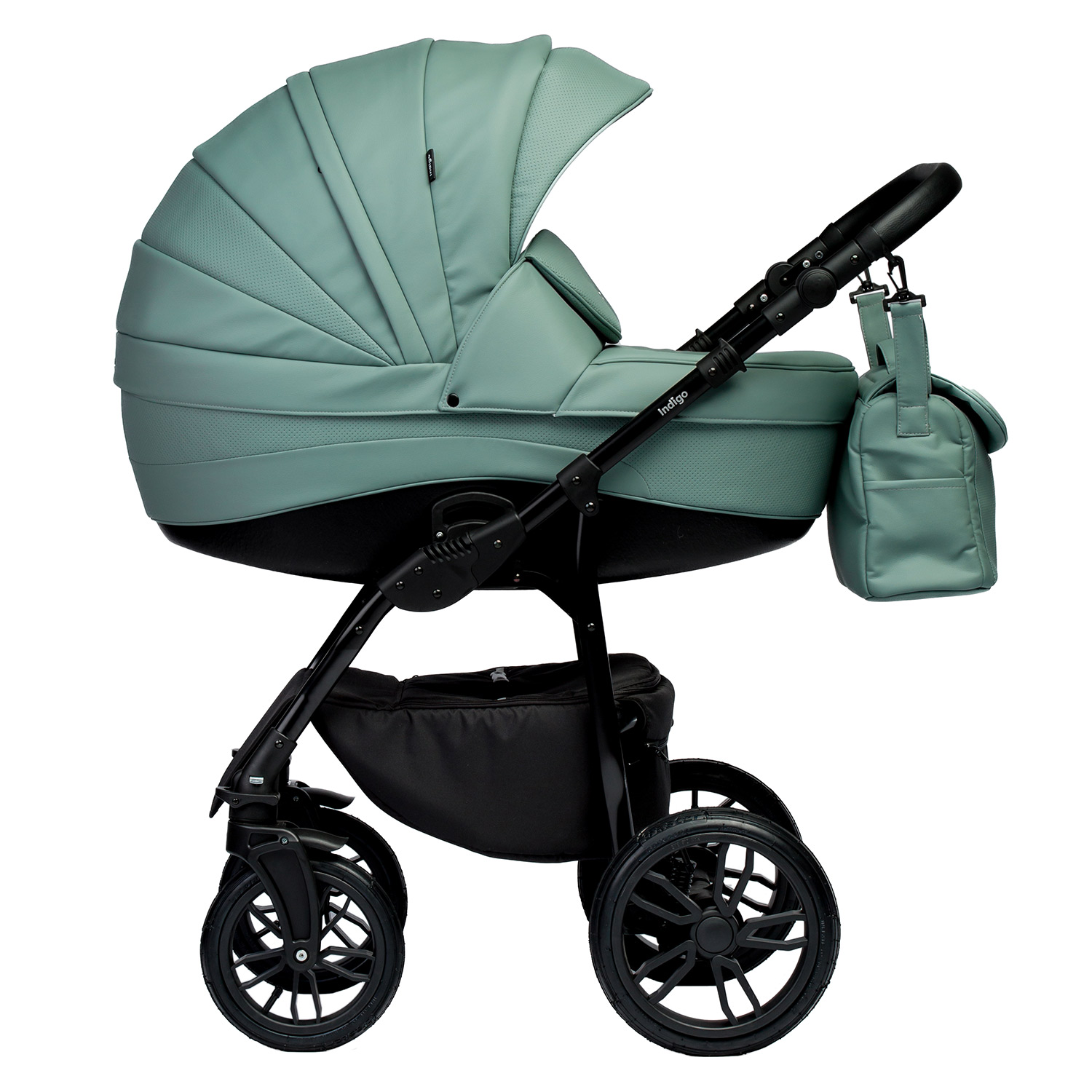 Коляска 2в1 Indigo Special 05 шалфей - фото 2