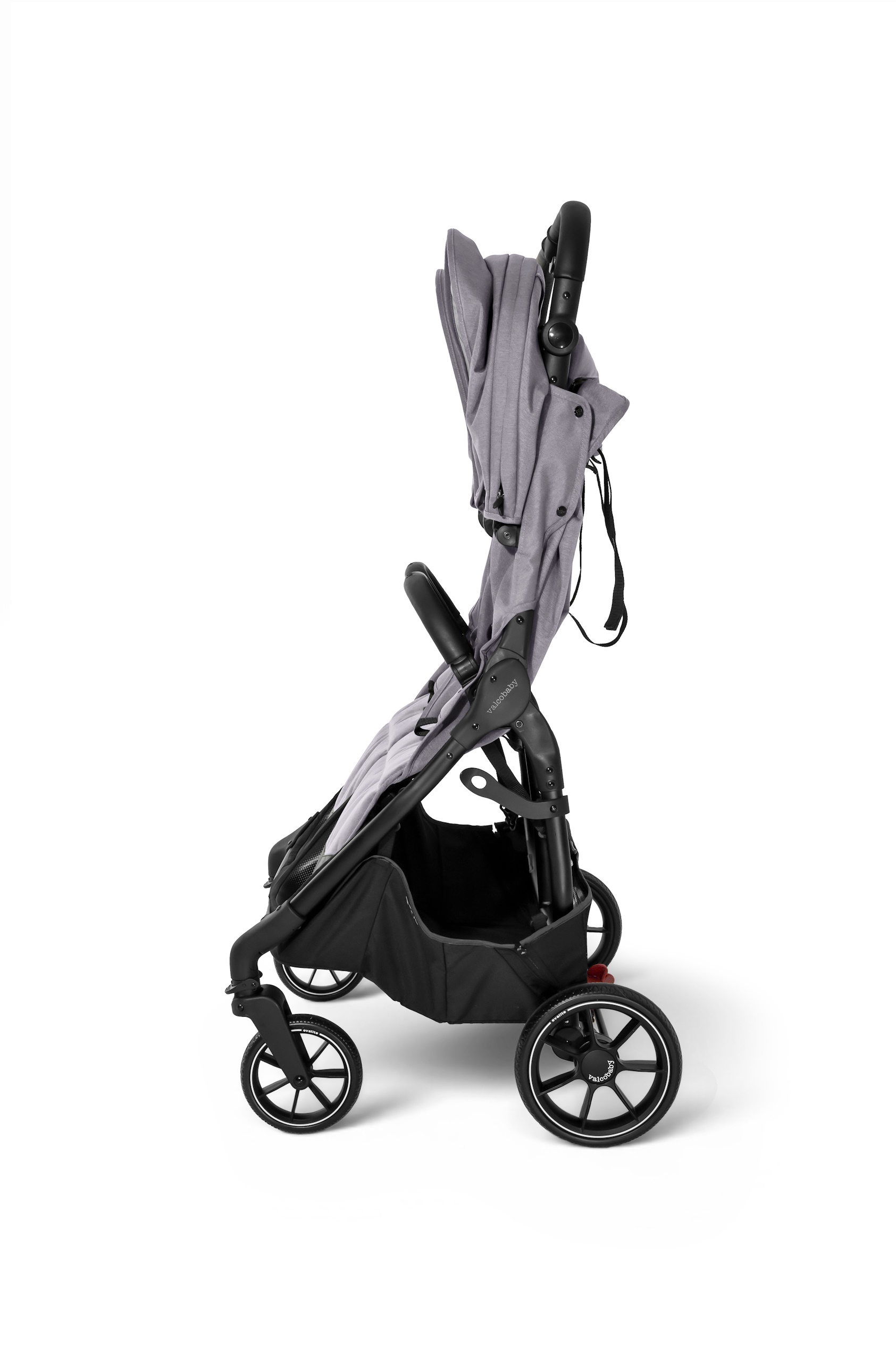Коляска прогулочная для двойни Valco baby Snap Duo серый - фото 16
