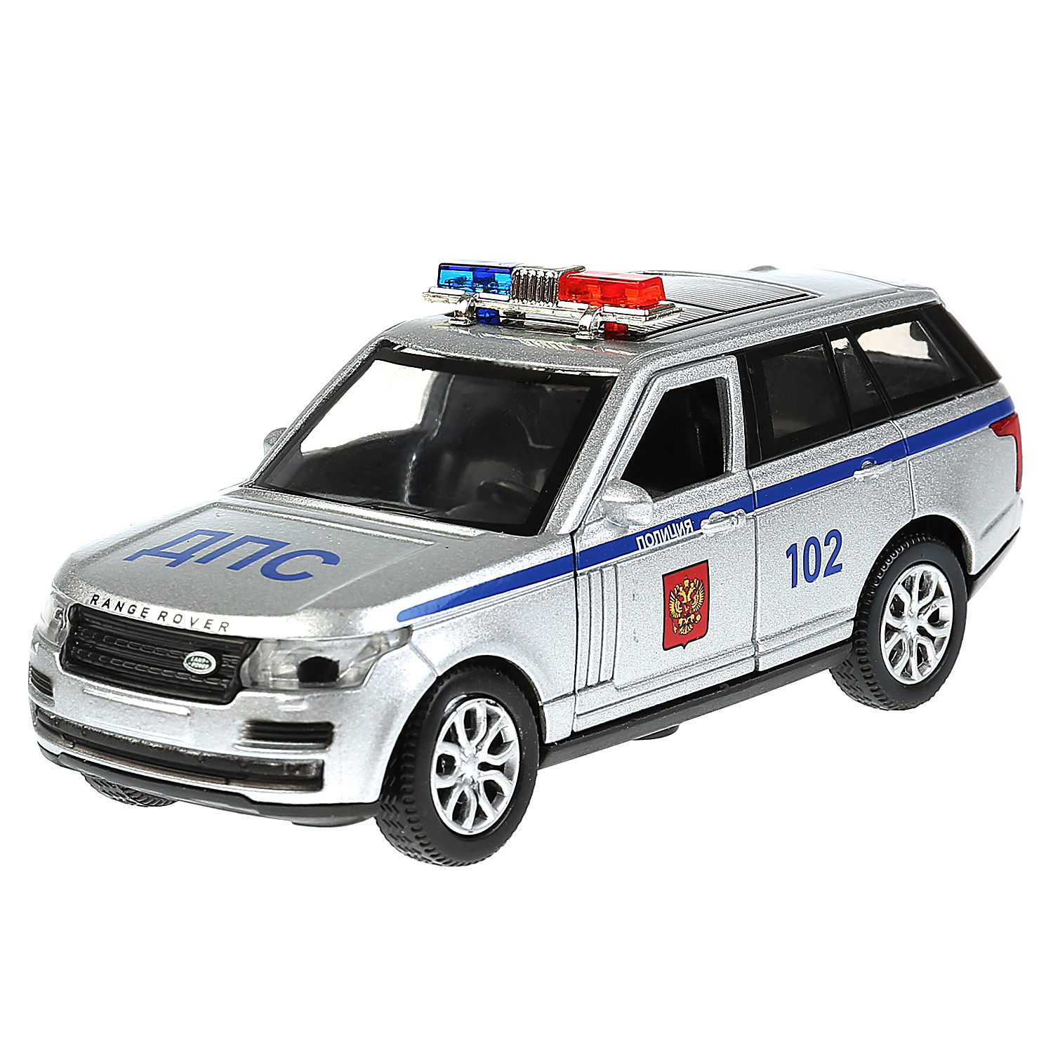 Полицейская машина Технопарк Land Rover 278674 - фото 1
