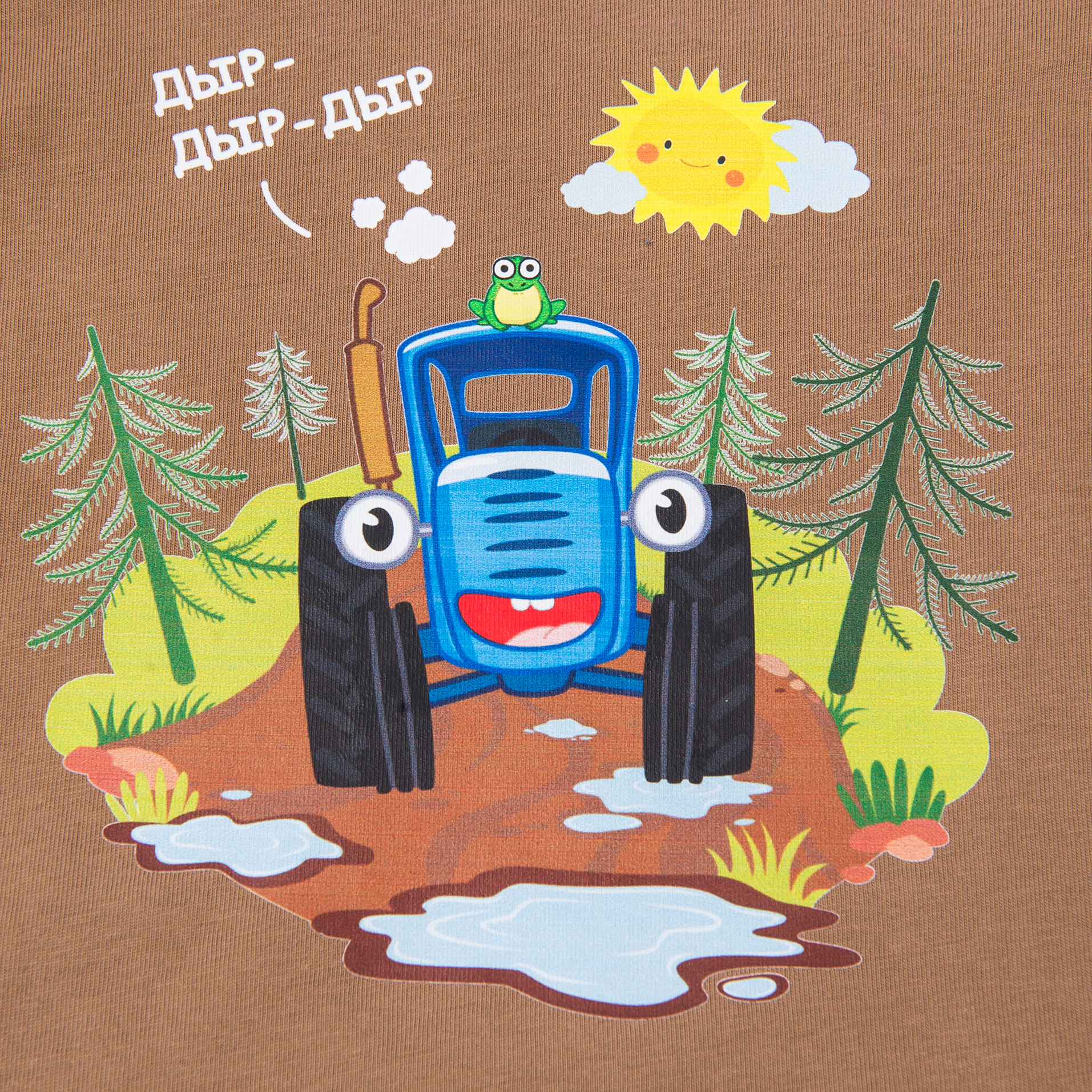 Футболка Синий трактор T-SHIRT-BT-1T-BRN-M - фото 6