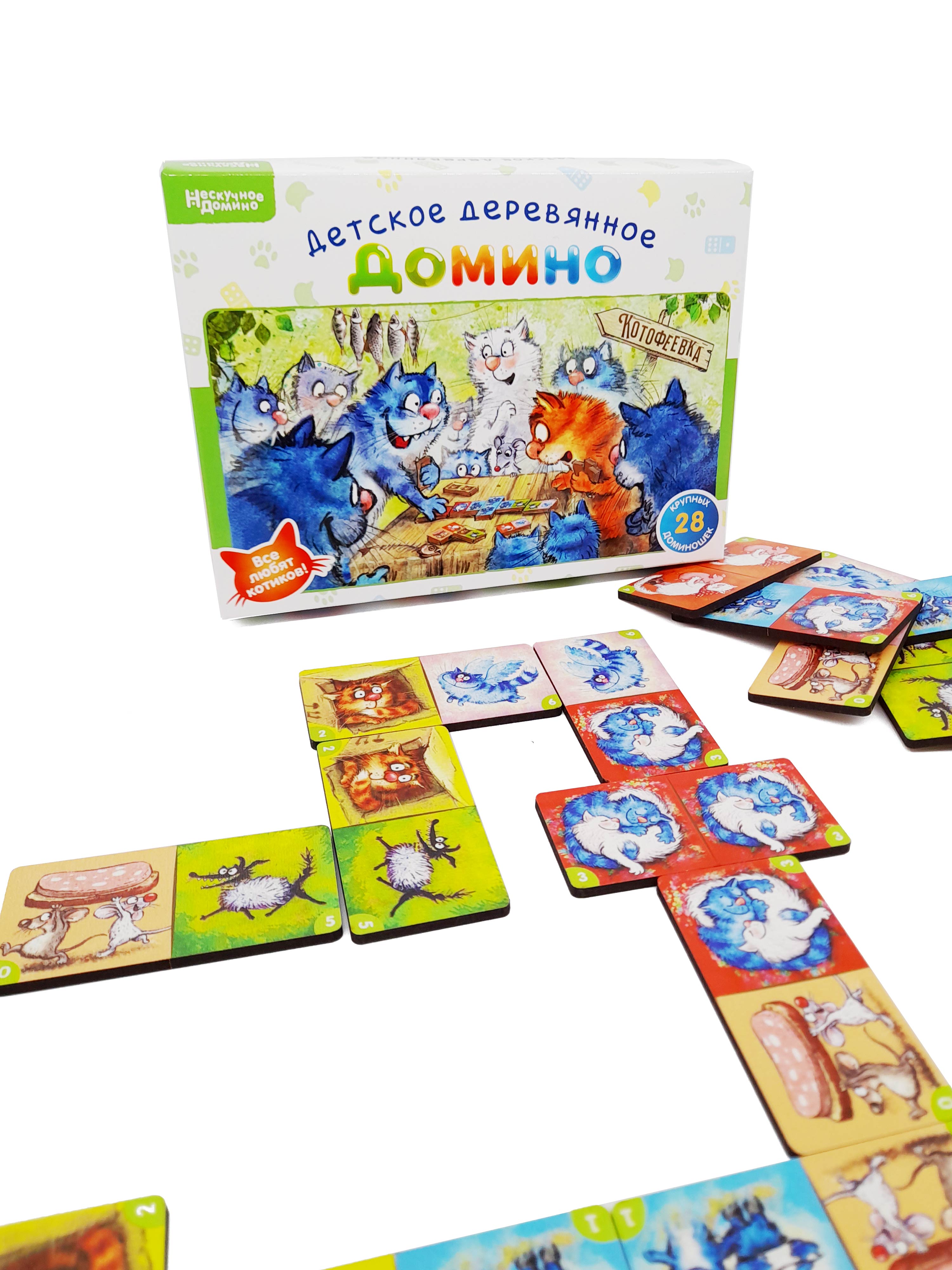 Настольная игра Нескучные игры Домино - фото 13