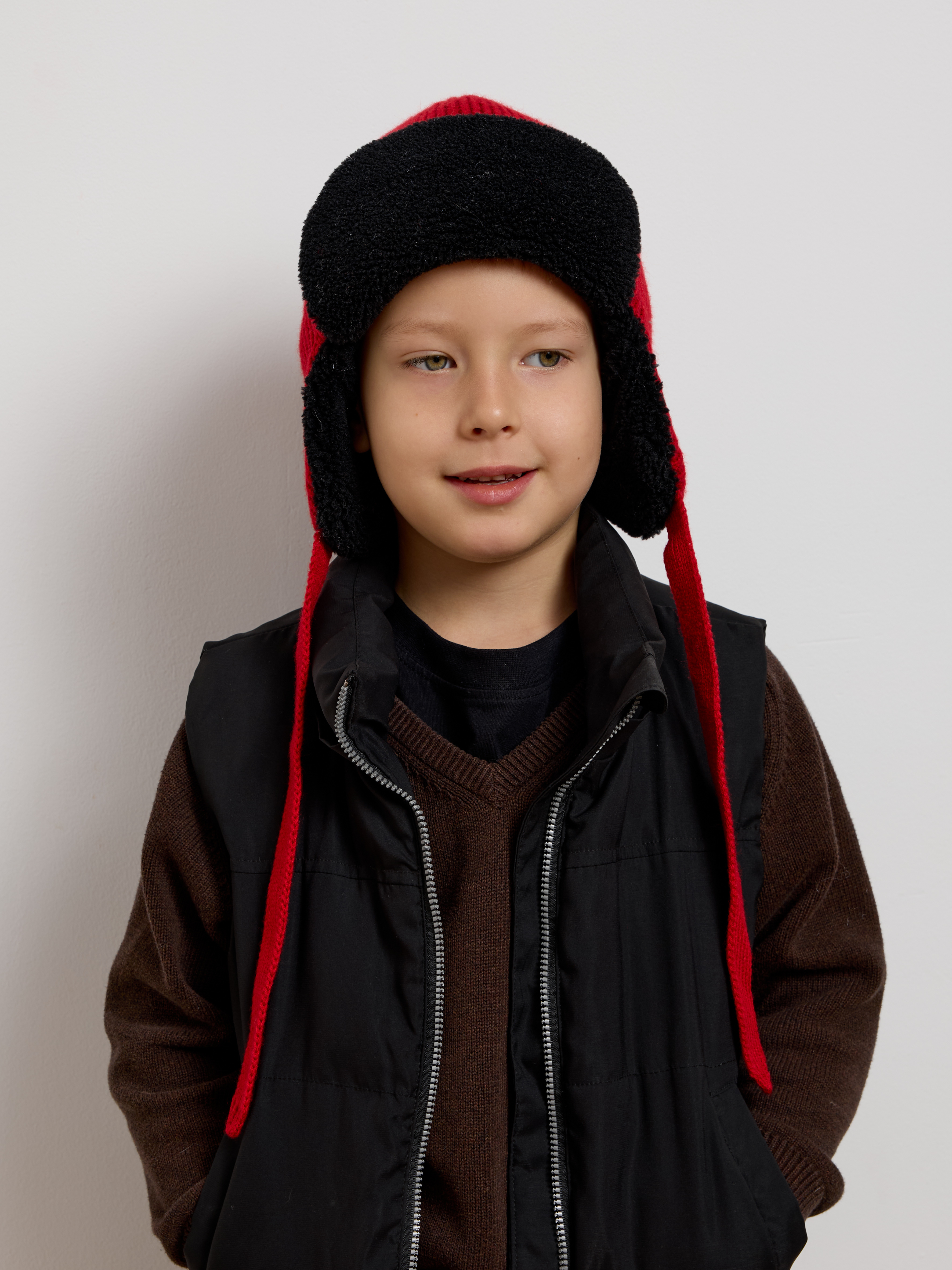 Шапка-ушанка Starkoff Kids Д301122/01 - фото 9