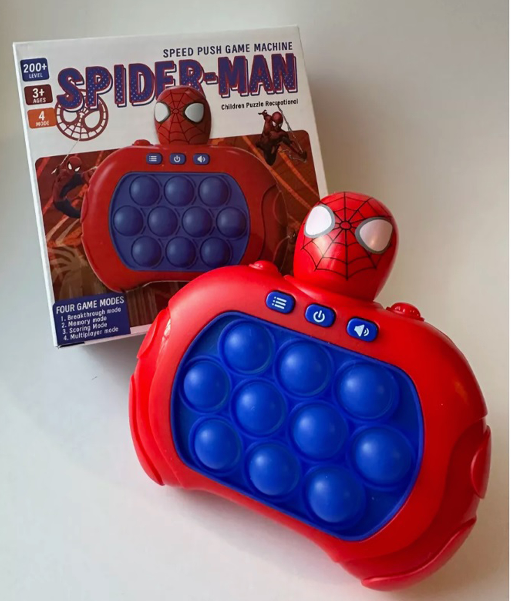 Игрушка ТОТОША Попит Человек Паук свет звук - фото 8