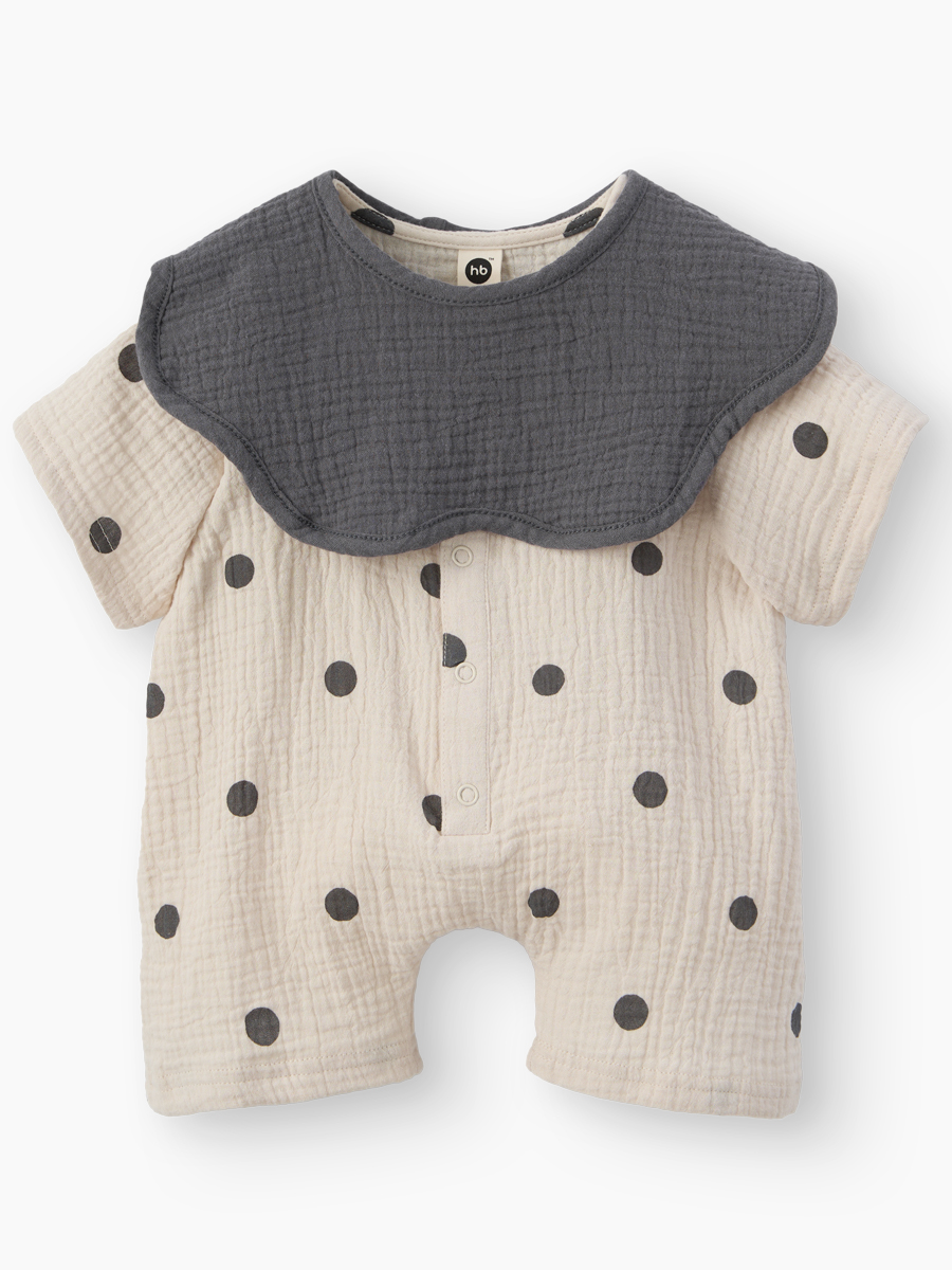 Комбинезон Happy Baby 88269_beige-with-dots - фото 12