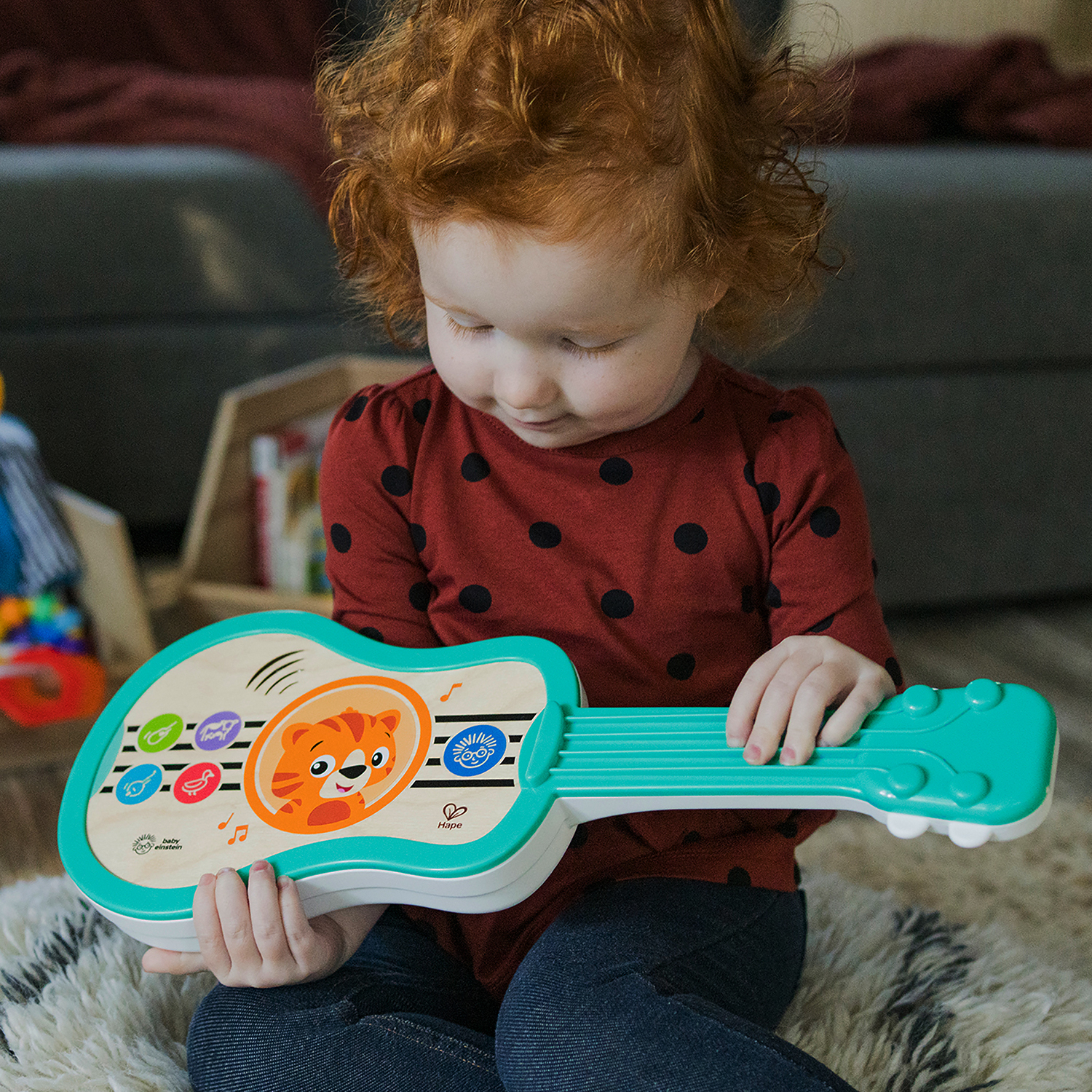 Игрушка музыкальная Hape Гавайская гитара - фото 8
