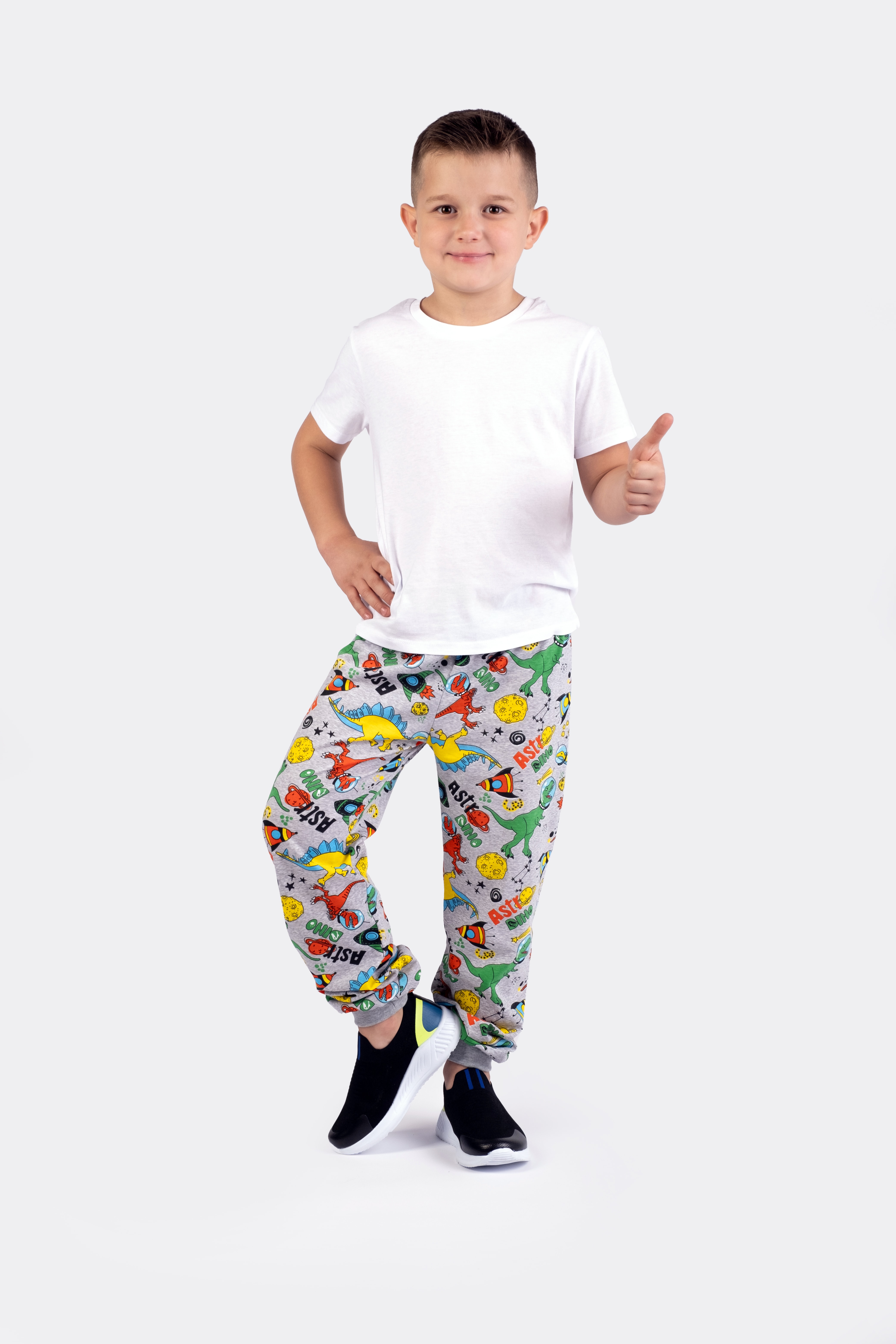 Брюки 2 шт DANKIDS НаборМашиныДинозавры - фото 5