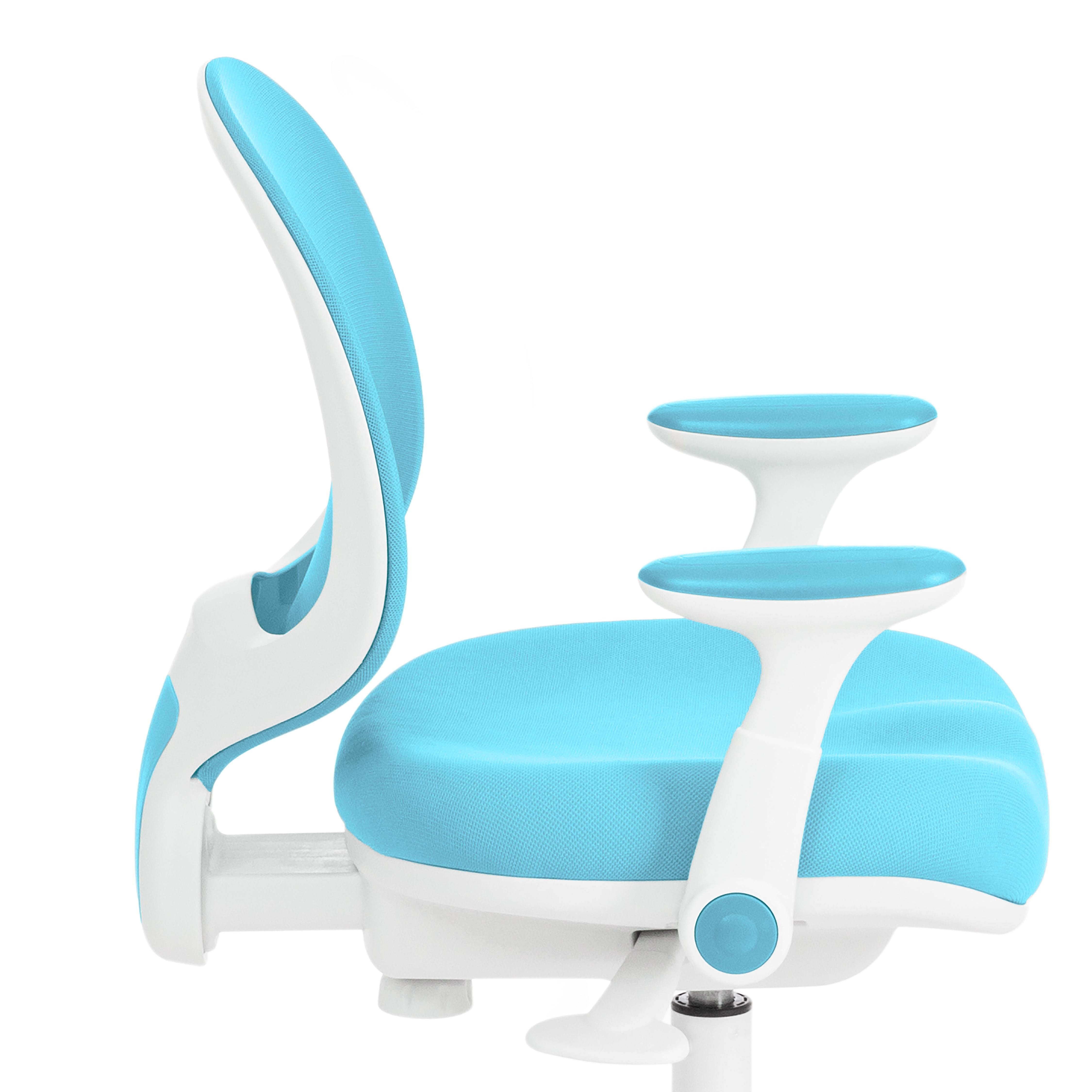 Компьютерное кресло TETCHAIR ткань голубой - фото 8