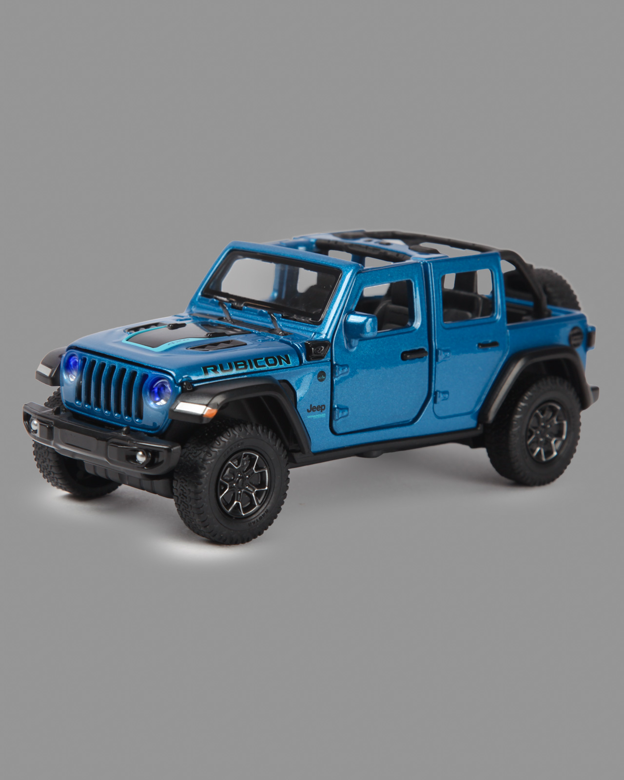 Внедорожник Rastar Jeep Wrangler Rubicon 4xe 1:32 64620 - фото 2