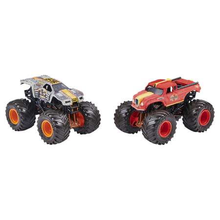 Игровой набор Monster Jam 2шт 1:64