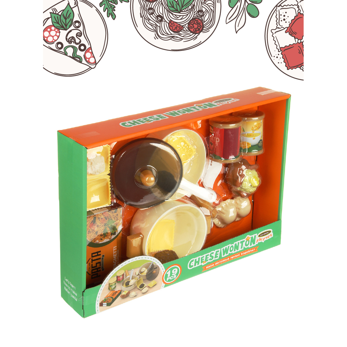 Игровой набор Veld Co тележки и корзинки, прилавок, касса, продукты - фото 7