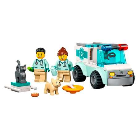 Конструктор LEGO City Спасатели-ветеринары блочный