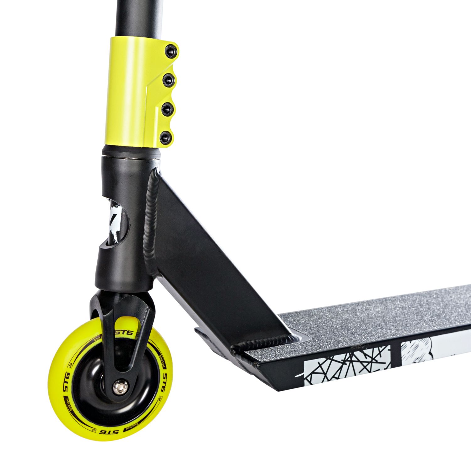 Трюковой самокат Novatrack двухколесный - фото 5