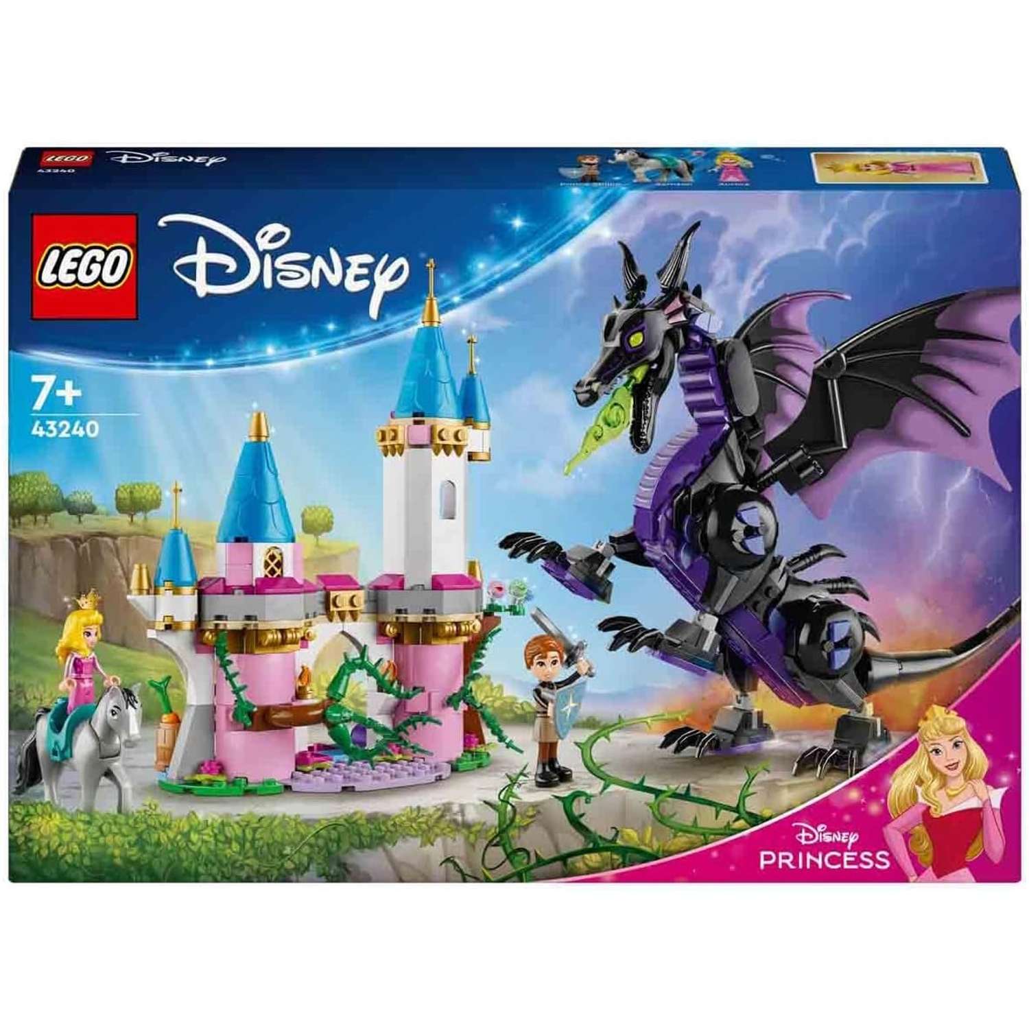 Конструктор LEGO Disney Princess Форма дракона Малефисенты 583 дет. - фото 6