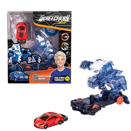 Игровой набор Screechers Wild Айс Беар