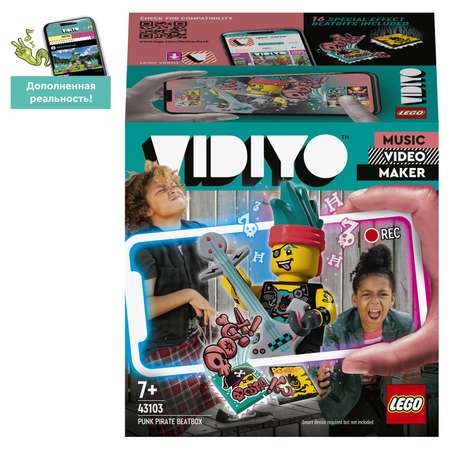 Конструктор LEGO VIDIYO Битбокс Пирата Панка блочный