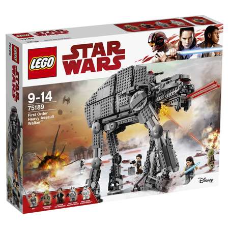 Конструктор LEGO Star Wars Штурмовой шагоход блочный