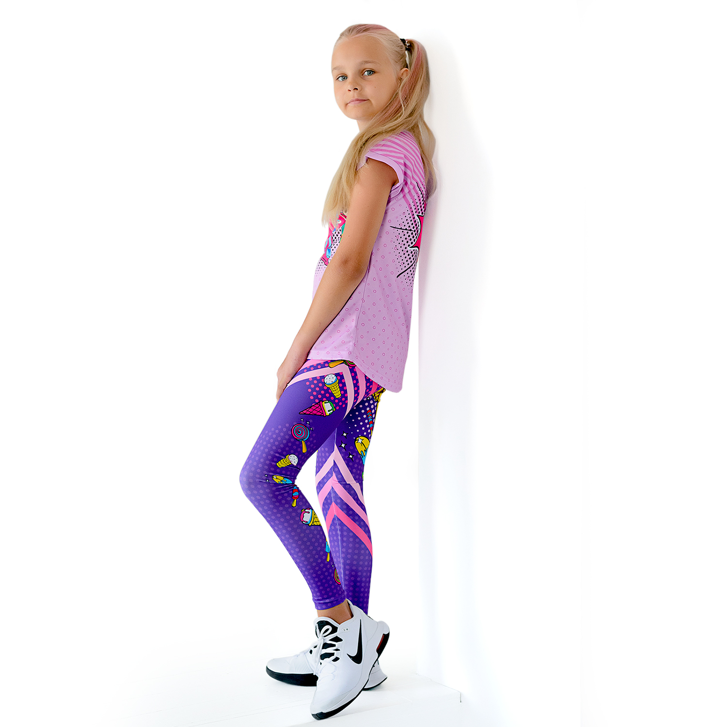 Футболка CROSSSPORT Фдк-003/Сиреневый - фото 2