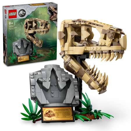 Конструктор LEGO Jurassic World Череп T-Rex блочный