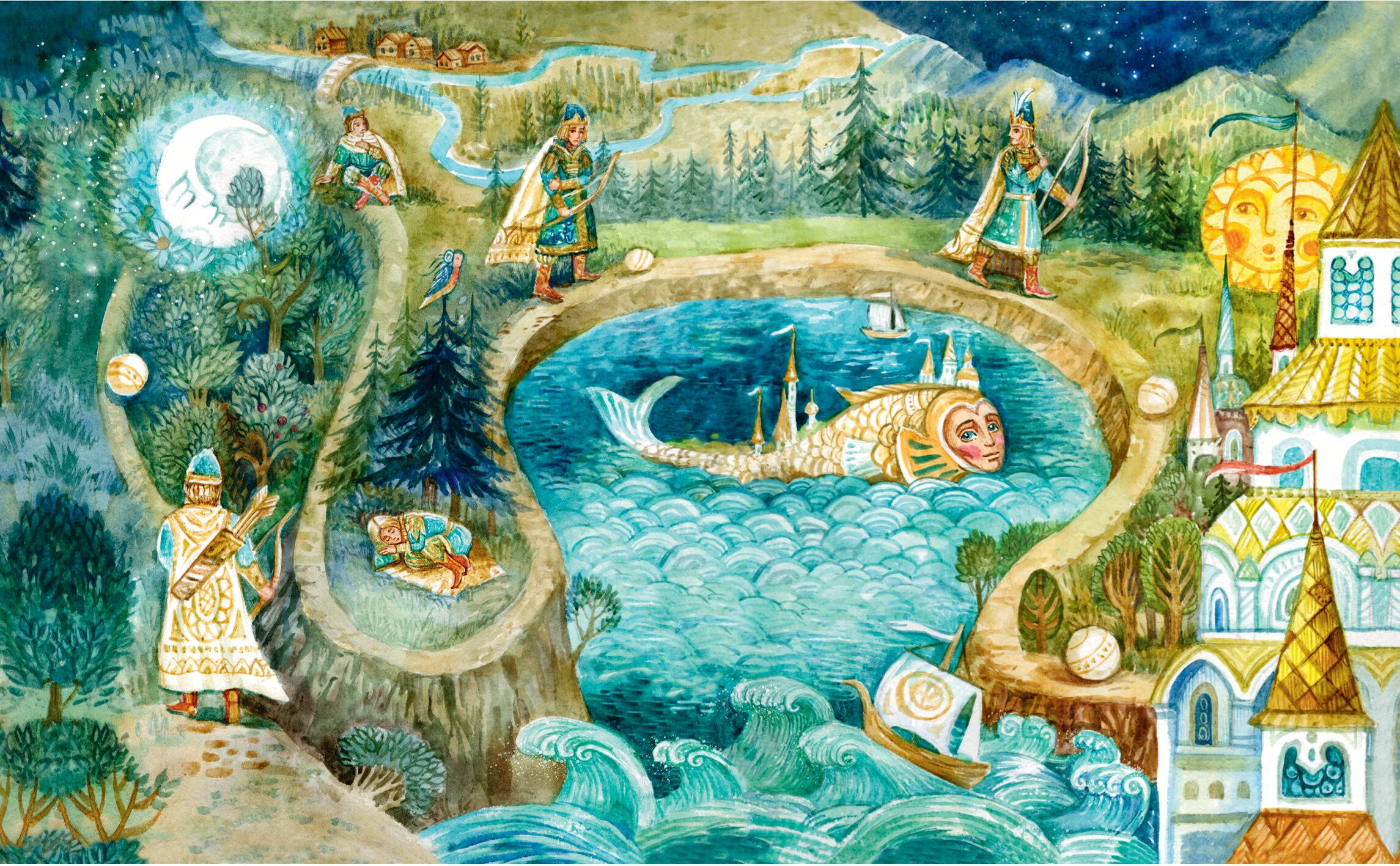 Книга Эксмо Волшебные русские сказки (ил. Д. Субботиной) - фото 9